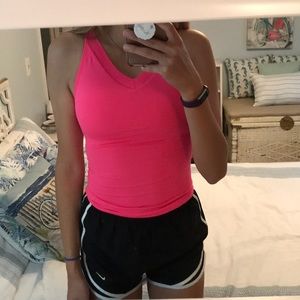 pink dri-fit tank